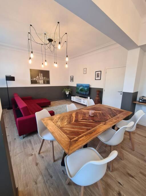 Duplex Dans Le Centre D'Heusy Apartment Вервиерс Екстериор снимка